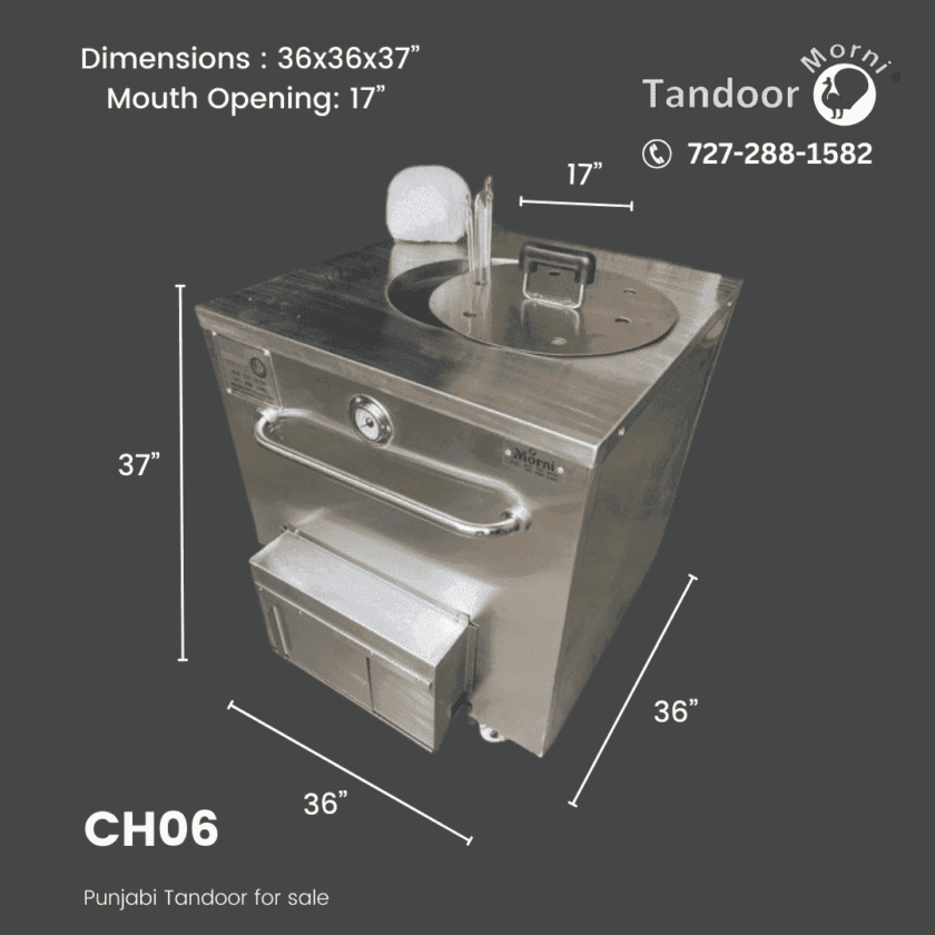 CH06 Punjabi Tandoor for Sale: Embrace the Flavors with a Natural Gas Tandoor Oven