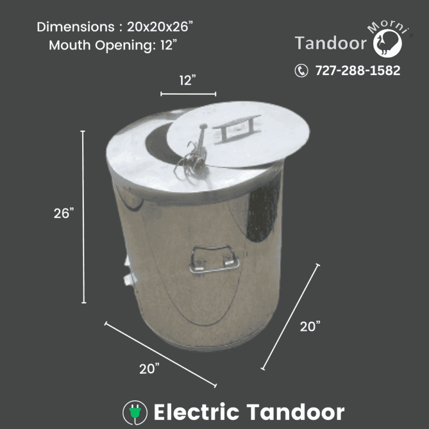 Electric Tandoor from Morni Tandoor USA - Dimensions 20x20x26 inches