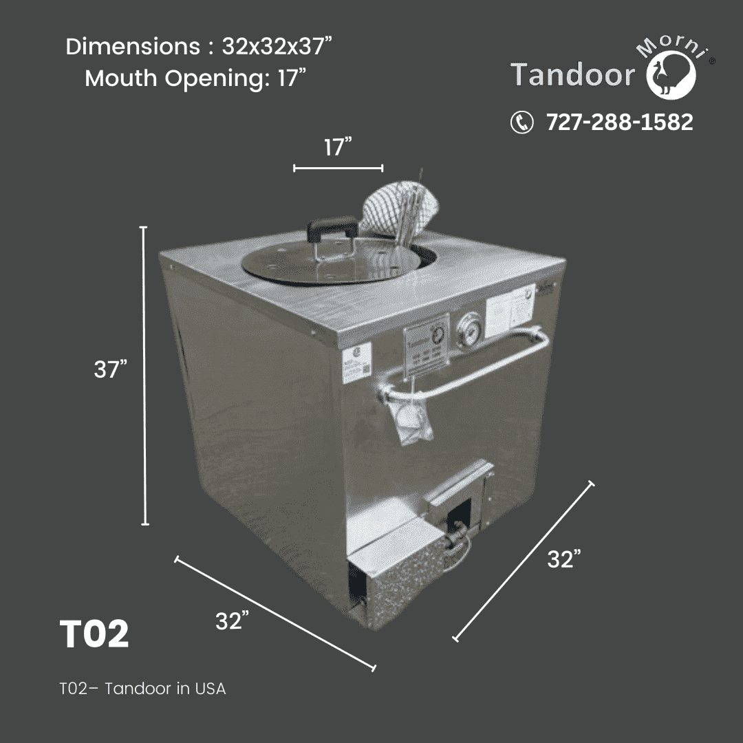 Gas Tandoor for Sale - Dimensions 32x32x37 inches Gas Tandoor for Sale - Dimensions: 32x32x37 inches