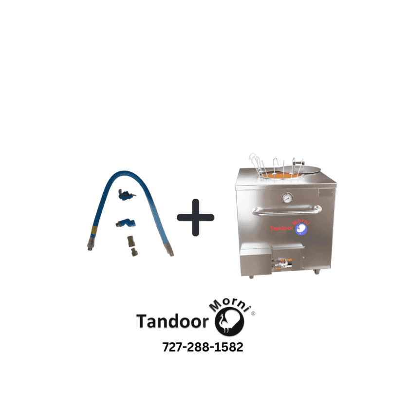 A recommended combination set purchase: Morni Tandoor and Gas Hose, the perfect duo for authentic tandoori cooking!