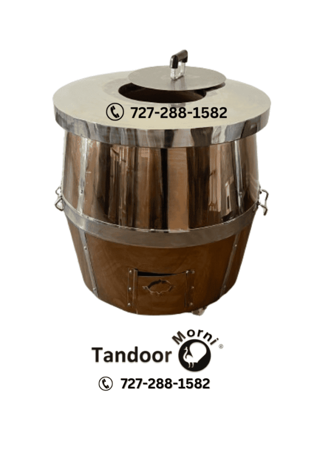 The image displays a picture of the Tandoor Morni USA SS3 Deluxe Luxury Tandoor CU-US-32.