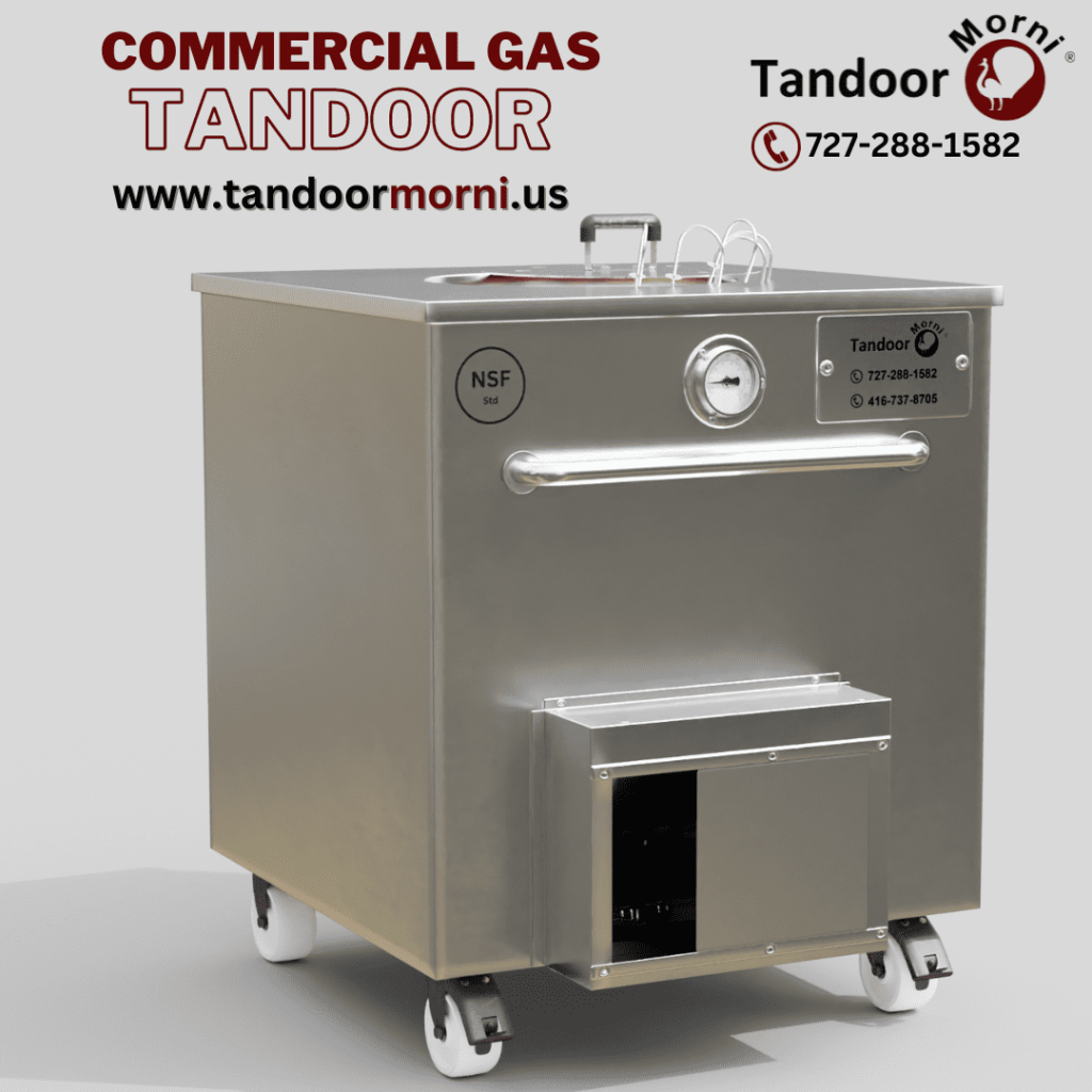 Commercial gas tandoor