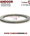 Tandoor Ring - A ring-shaped accessory for placing skewers in the tandoor oven.