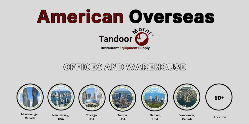 American Overseas: Offices and Warehouses in Canada and USA